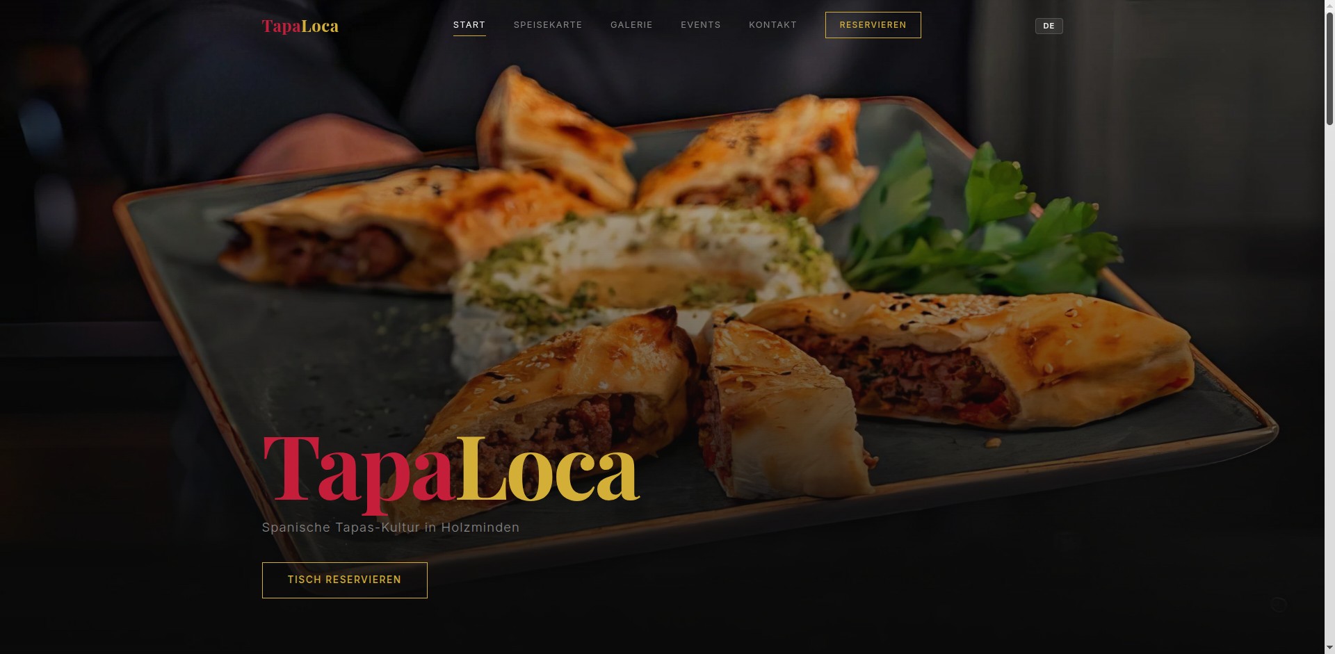 TapaLoca Website